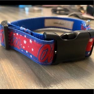Ole miss dog collar